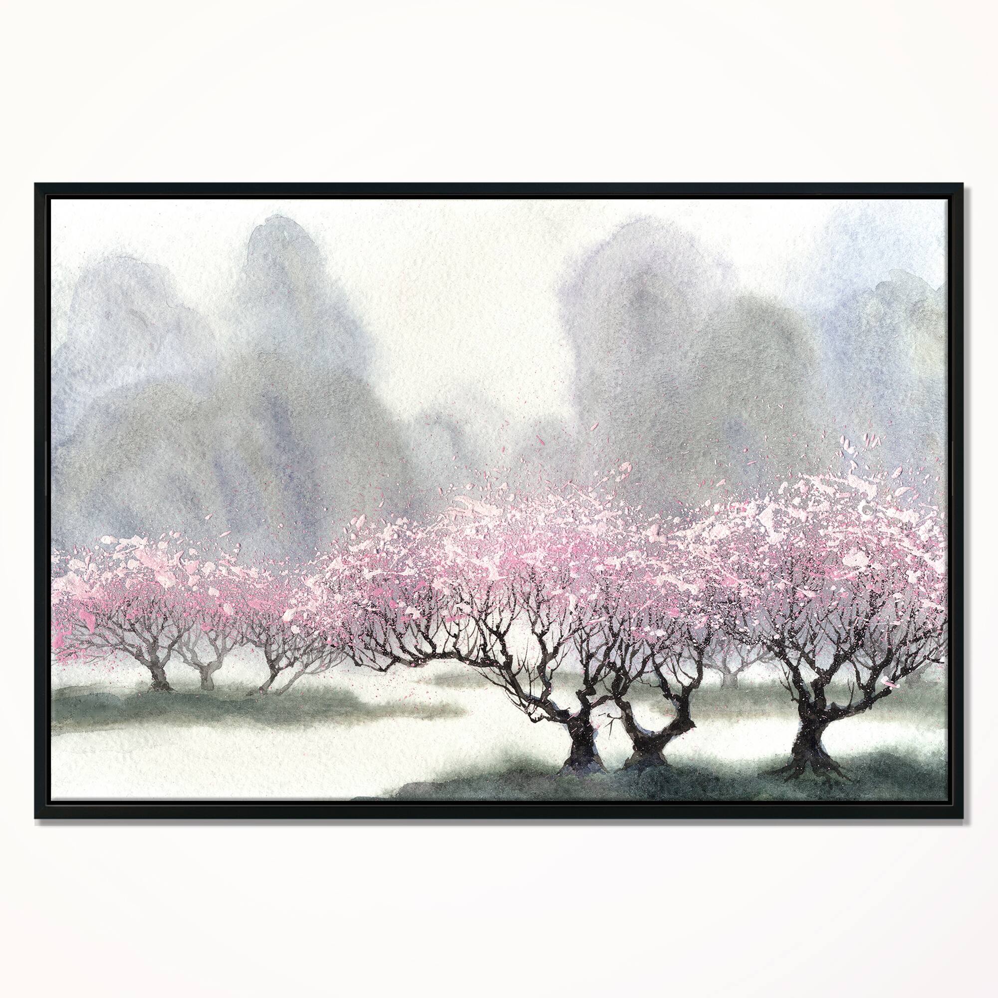 Designart - Flowering Trees at Spring